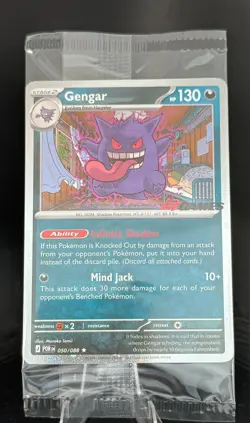 ✅$100OFF 5 X Gengar 050/088 EB Games Promo SEALED Pokemon TCG Promo Card - Image 2