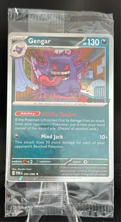✅$100OFF 5 X Gengar 050/088 EB Games Promo SEALED Pokemon TCG Promo Card - Image 5