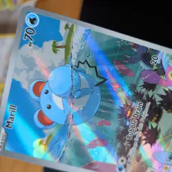 MARILL 204/193 POKEMON CARD (PALDEA EVOLVED SET) SPECIAL ILLUSTRATION RARE HOLO - Image 5