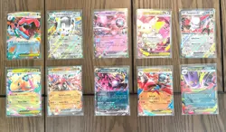 Pokemon TCG Ascended Heroes ALL FULL ART 10 Card Lot - Image 1