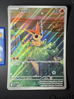 Victini SVP 208 Promo & Jumbo & RH 012/086 Scarlet Violet Pokemon Card Bundle - Image 2