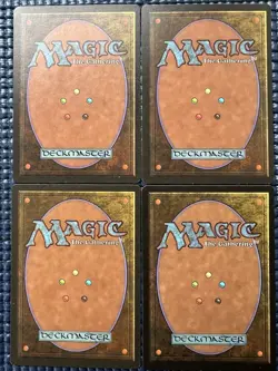 MTG MAGIC THE GATHERING CARD ORIGINAL GLOOM JAPANESE FBB VINTAGE X4 - Image 2