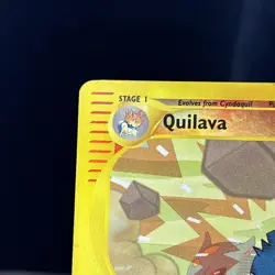 Quilava 91/165 Expedition WOTC Vintage Pokemon 2002 E-card - Image 2
