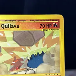 Quilava 91/165 Expedition WOTC Vintage Pokemon 2002 E-card - Image 3