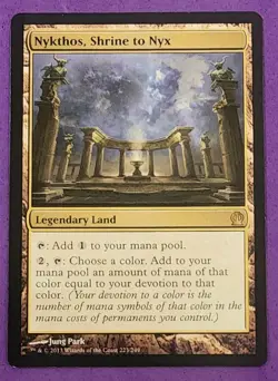 MTG Magic The Gathering - Nykthos, Shrine to Nyx - Theros NM/M - Image 1