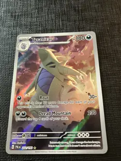 Tyranitar 222/193 Sv02: Paldea Evolved Holo Pokemon Card Near Mint - Image 1