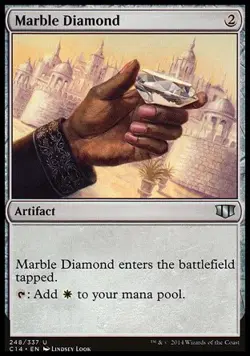MTG Magic the Gathering Marble Diamond (248/373) Commander 2014 LP - Image 1