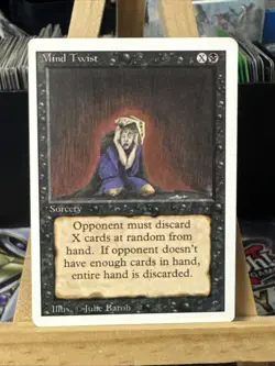 MTG *Mind Twist X1* (LP) Revised 3rd Edition Magic the Gathering Free Shipping - Image 1
