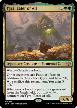 x1 Ygra, Eater of All BLB Bloomburrow MTG 241 MYTHIC M/NM 1x - Image 1