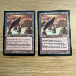 MTG / Sandstone Needle / Mercadian Masques X2 / Great Condition - Image 1