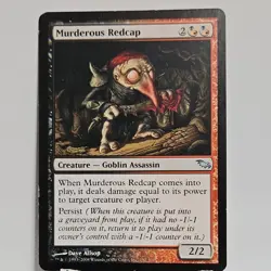 Wizards Murderous Redcap Shadowmoor Regular Creature Red Black 192/301 - Image 1