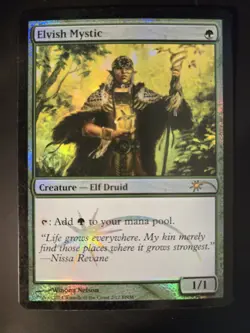 Elvish Mystic NM FOIL PROMO FNM Promos MTG FREE SHIPPING - Image 1