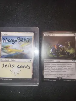 MTG Nurgle's Rot Warhammer 40K 40,000 045/168 NM/EX - Image 3