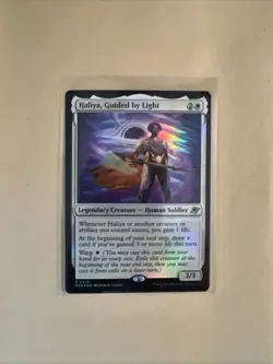 MTG Haliya, Guided by Light EOE 0019 R NM FOIL - Image 1