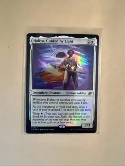 MTG Haliya, Guided by Light EOE 0019 R NM FOIL - Image 2