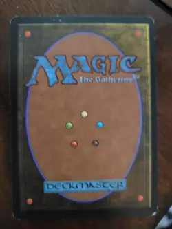 MTG Volrath's Stronghold, unknown signature/damaged. Otherwise good condition! - Image 5