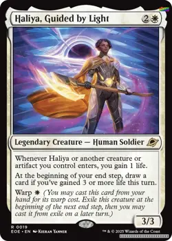 Haliya, Guided by Light [EOE - 19] - NM [Foil] TCG MTG - Image 1