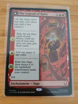 MTG The Legend of Roku (FOIL) 0145 Avatar: The Last Airbender M/NM Free UK P&P - Image 1