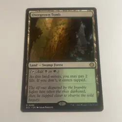 MTG - Overgrown Tomb #0266 - Lorwyn Eclipsed - NM - Regular - Image 1