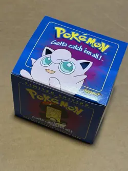 Pokemon 23K Gold Jigglypuff Card 1999 Burger King Ball Box Sealed Mint - Image 1