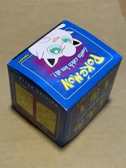 Pokemon 23K Gold Jigglypuff Card 1999 Burger King Ball Box Sealed Mint - Image 2