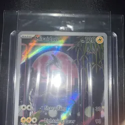 Pokemon Scarlet & Vilolet Base Set ETB Promo, Miraidon, Factory Sealed, NM/M - Image 2