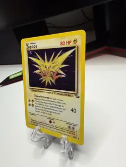 ZAPDOS - 15/62 - Fossil - HOLO ERROR - Pokemon Card - Image 3