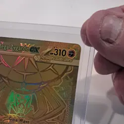 Pokemon Mega Zygarde EX Gold Secret Rare Full Art Holo Card 124/088 - Image 5