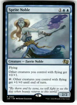 Sprite Noble 365 NM MTG Foundations Jumpstart Magic - Image 1