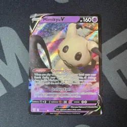 Mimikyu V 062/163 Ultra Rare Battle Styles Pokemon TCG (2) - Image 1