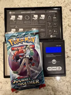VERY HEAVY!! (22.27g) Pokemon Journey Together – Factory Sealed Booster Pack - Image 1