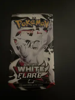 Heavy! 22.60g Pokemon TCG SV10.5 White Flare Booster Pack Sealed! - Image 2