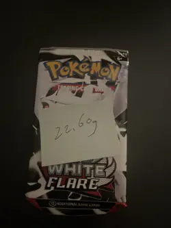 Heavy! 22.60g Pokemon TCG SV10.5 White Flare Booster Pack Sealed! - Image 3