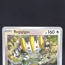 Regigigas (Master Ball Pattern) 086/131 Pokemon Sv: Prismatic Evolutions NM - Image 3