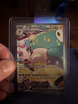 Iono’s Bellibolt ex 183/159 Special Illustration Rare Pokemon Journey Together 2 - Image 1