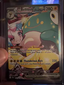 Iono’s Bellibolt ex 183/159 Special Illustration Rare Pokemon Journey Together 2 - Image 3
