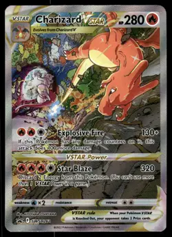 *THU NIGHT* Charizard VSTAR SWSH262 Sword & Shield Promo Holo Promo - Image 1