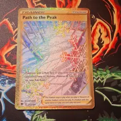 Pokemon Path to the Peak Swsh10 Astral Radiance Secret Rare Foil 213/189 English - Image 1