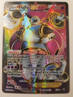 Hoopa EX Pokemon XY - Ancient Origins Full Art Holo 89/98 NM - Image 1