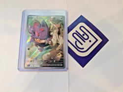 Journey Together N's Zorua SVP189 Black Star Promo Pokemon Center Stamp - Image 1