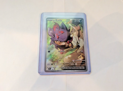 Journey Together N's Zorua SVP189 Black Star Promo Pokemon Center Stamp - Image 2