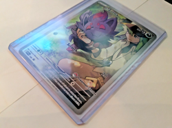 Journey Together N's Zorua SVP189 Black Star Promo Pokemon Center Stamp - Image 3