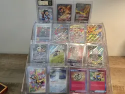 POKEMON LOT SIR IR ACE SPEC + CGC 10 NEMONA + 3x MOLTRES EX DESTINED RIVALS - Image 1