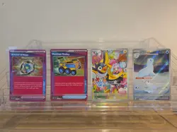 POKEMON LOT SIR IR ACE SPEC + CGC 10 NEMONA + 3x MOLTRES EX DESTINED RIVALS - Image 2
