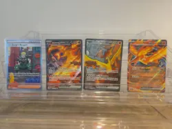 POKEMON LOT SIR IR ACE SPEC + CGC 10 NEMONA + 3x MOLTRES EX DESTINED RIVALS - Image 4