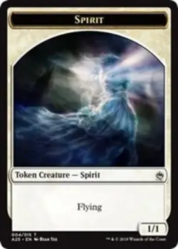 4x Spirit Token (004/015) MTG Masters 25 NM Magic Regular - Image 1