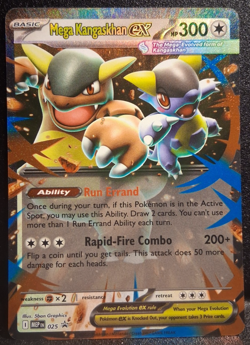 Mega Kangaskhan ex Black Star Promo 025 Pokemon TCG NM - Image 1