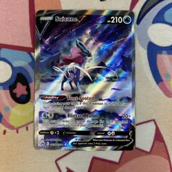 Pokemon TCG Suicune v GG38/GG70 Alternative Art Crown Zenith Near Mint Condition - Image 2