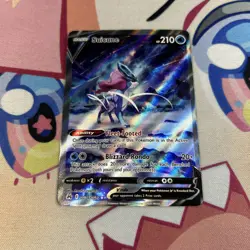 Pokemon TCG Suicune v GG38/GG70 Alternative Art Crown Zenith Near Mint Condition - Image 3