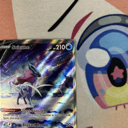 Pokemon TCG Suicune v GG38/GG70 Alternative Art Crown Zenith Near Mint Condition - Image 5